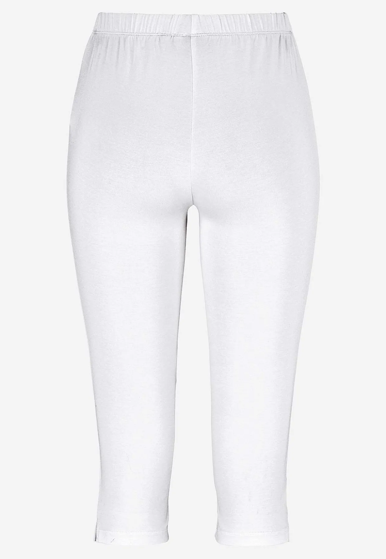 Capri leggings med sideslidser