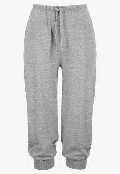 Capribukser i jersey med ribkant