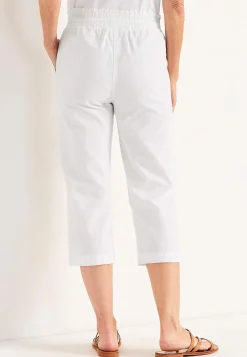 Capribukser i vasket bomuld