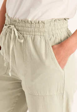 Capribukser i vasket bomuld