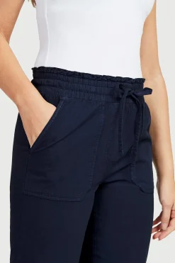 Capribukser i vasket bomuld