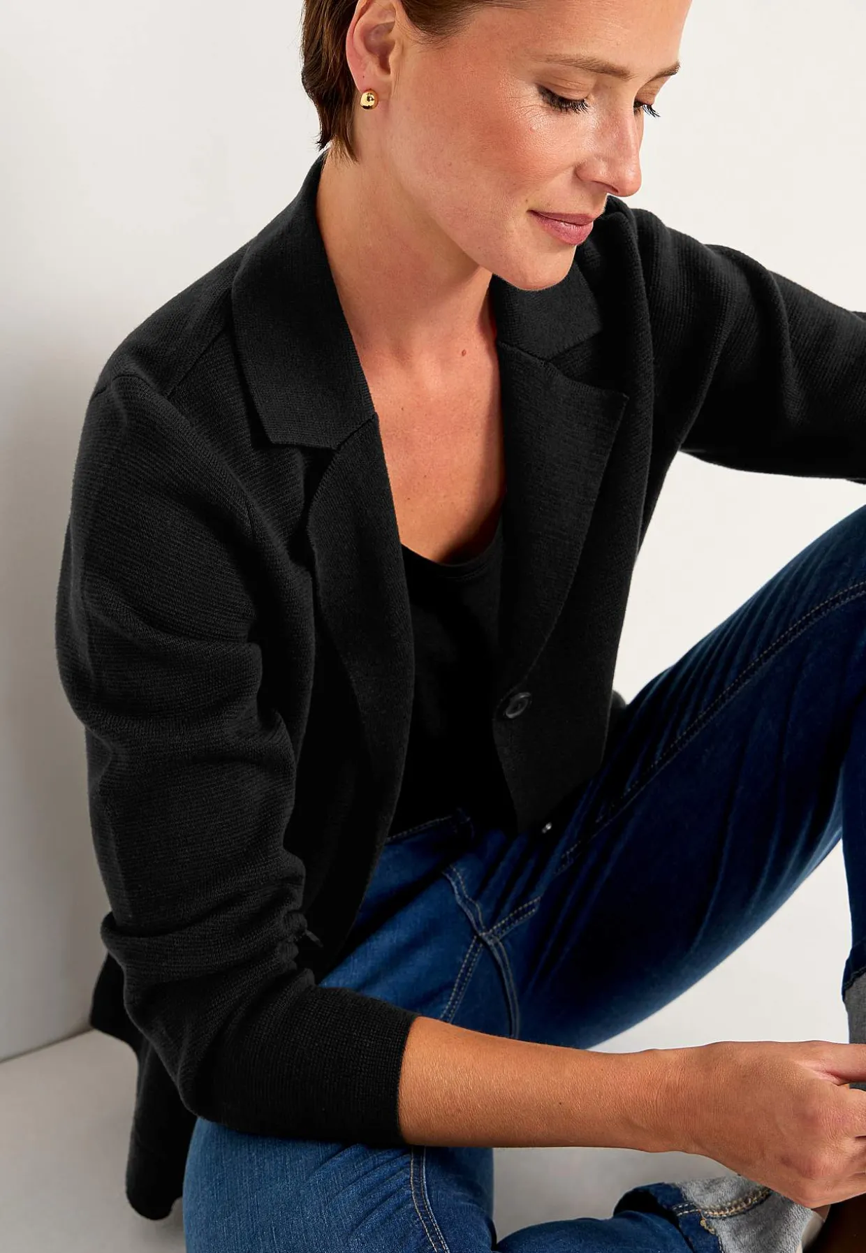 Cardigan med knapper