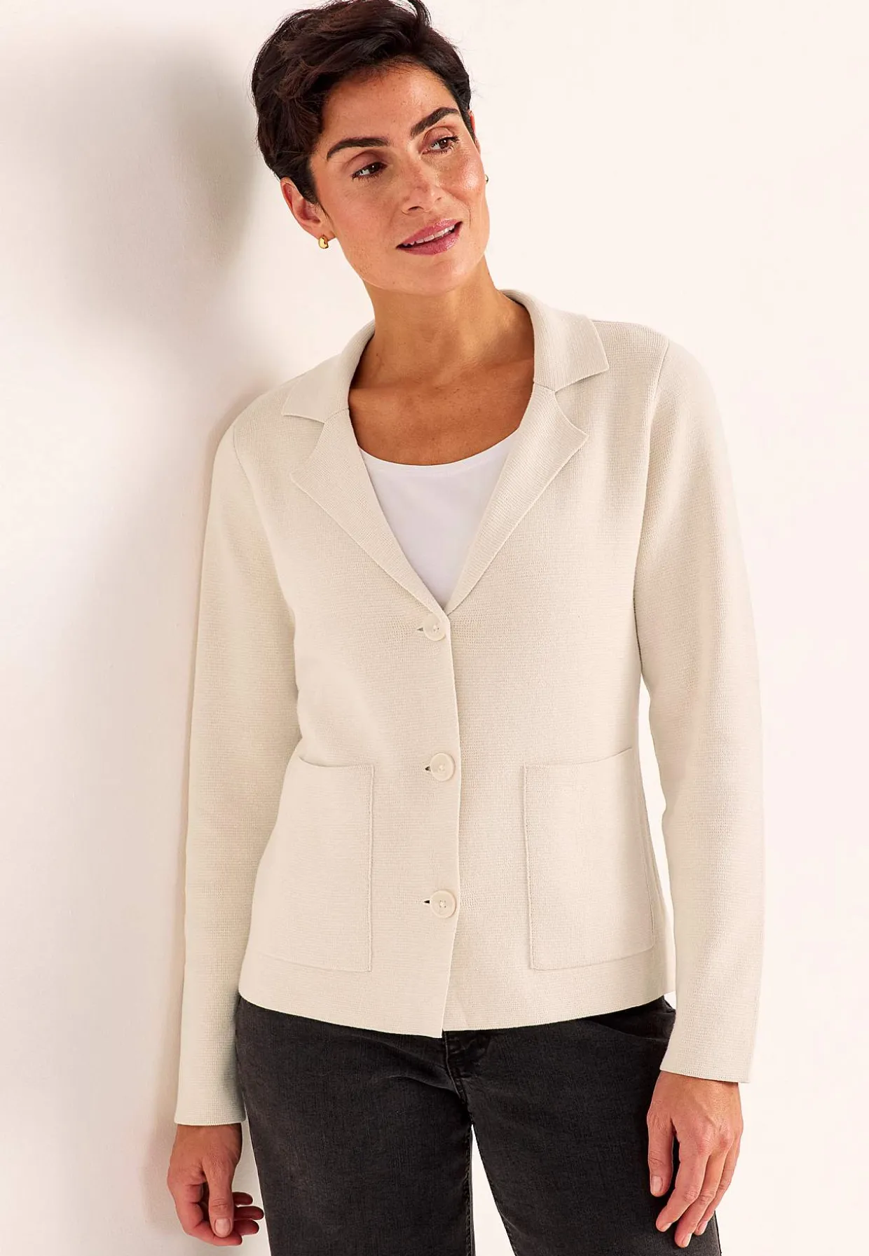 Cardigan med knapper