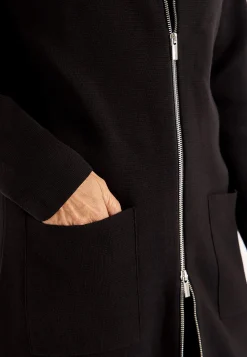 Cardigan med lynlås