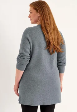 Cardigan med lynlås