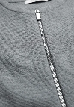 Cardigan med lynlås