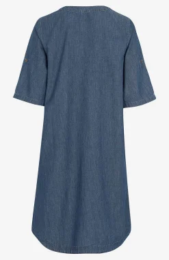 Cowboykjole i blødvasket denim