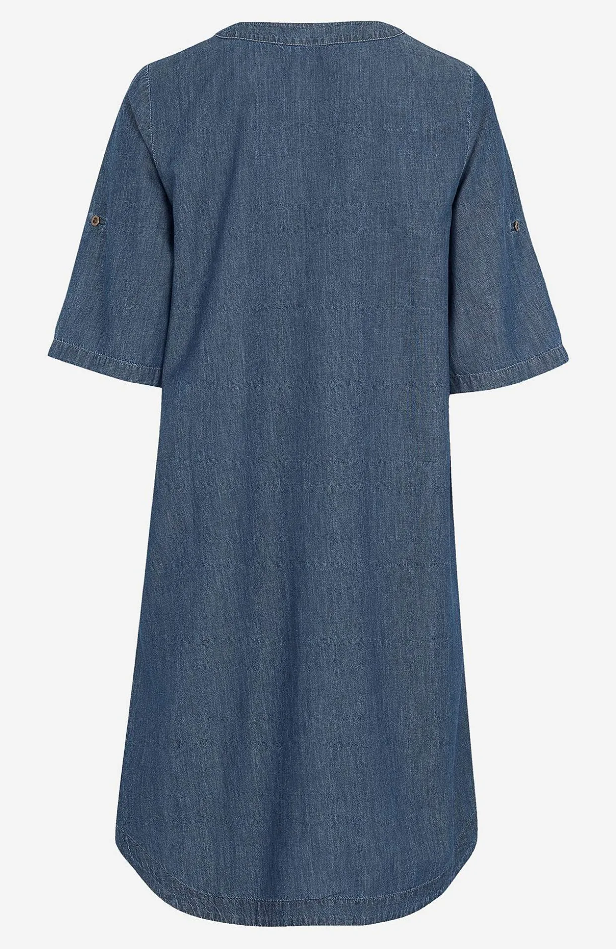 Cowboykjole i blødvasket denim