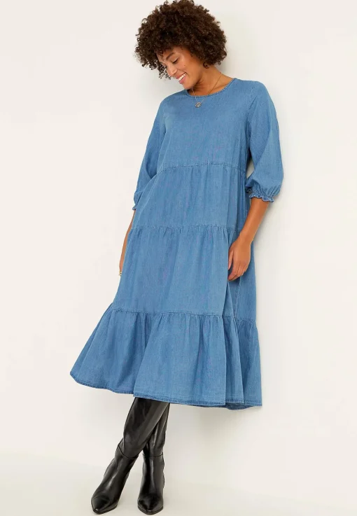 Cowboykjole med volanter