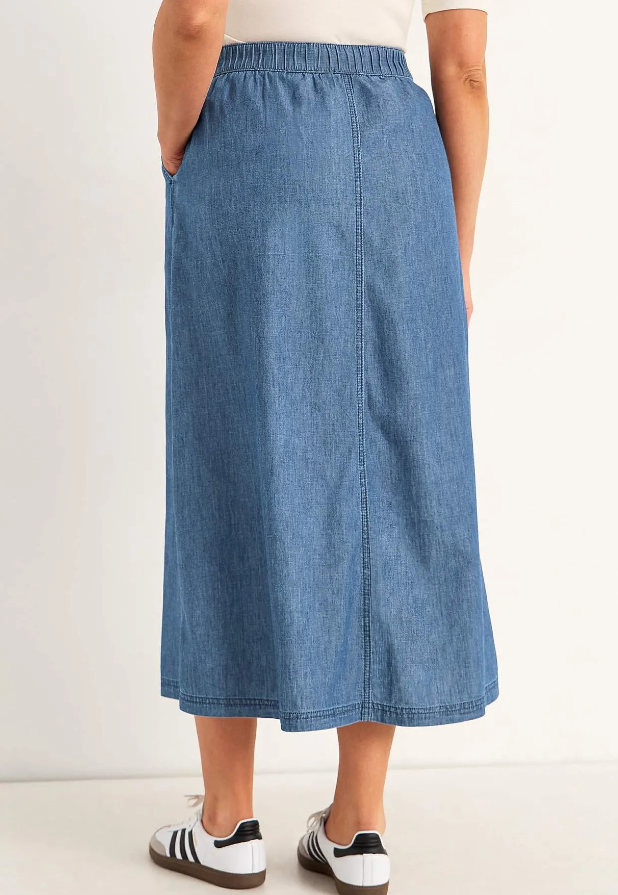 Cowboynederdel med lommer