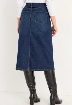 Cowboynederdel med slids foran