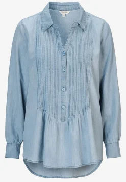 Cowboyskjorte med syede lægge