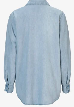 Cowboyskjorte med syede lægge