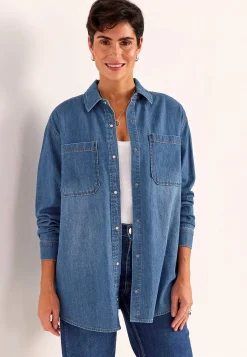 Cowboyskjorte uden stræk | Cellbes