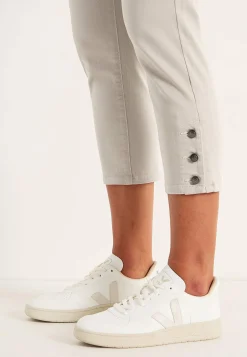 Crop jeans med design med fem lommer | Cellbes