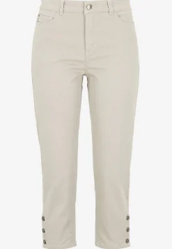 Crop jeans med design med fem lommer | Cellbes