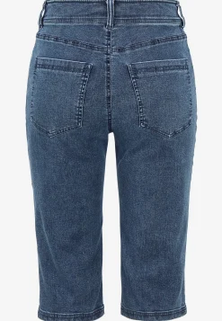 Crop jeans med superstræk Sara