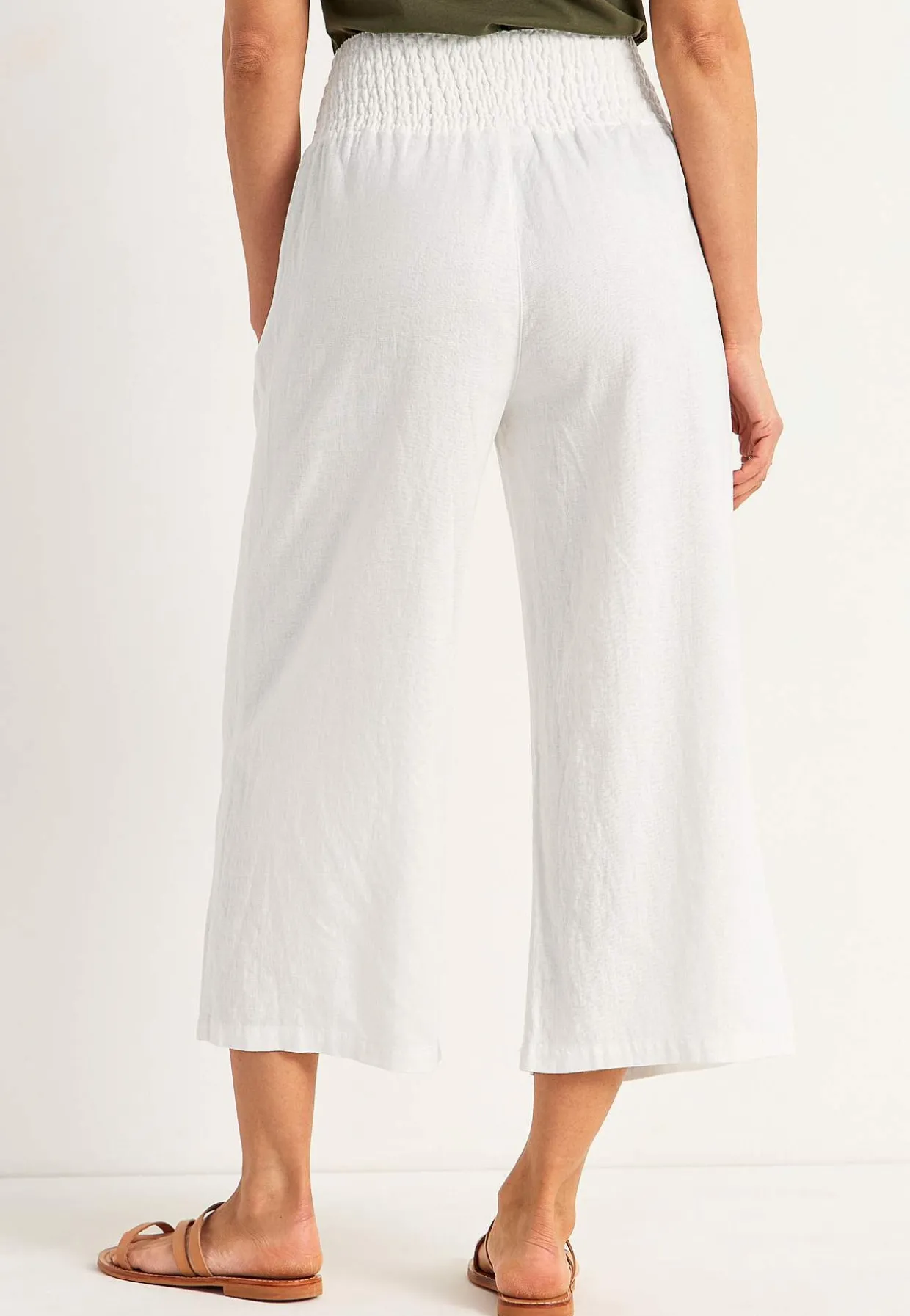 Culottebukser i hørblanding