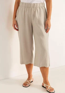 Culottebukser Premium i hør | Cellbes