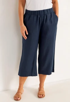 Culottebukser Premium i hør | Cellbes