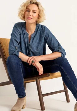 Denimtunika med lommer | Cellbes