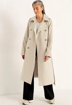 Dobbeltbrystet trenchcoat | Cellbes