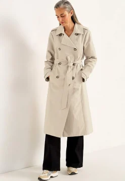 Dobbeltbrystet trenchcoat | Cellbes