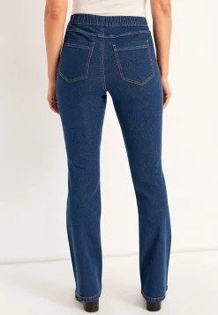 Elastisk jegging med bootcut