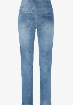 Elastisk jegging med høj elastisk talje Elin