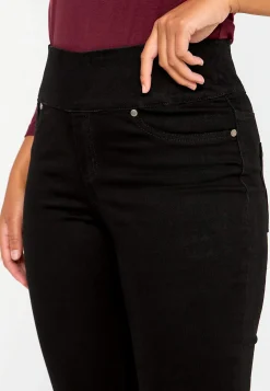 Elastisk jegging med høj elastisk talje Elin