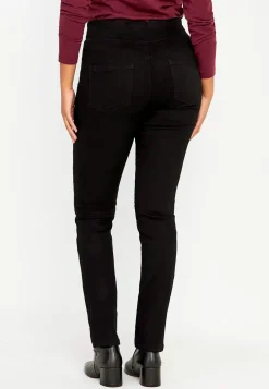 Elastisk jegging med høj elastisk talje Elin