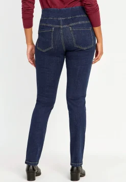 Elastisk jegging med høj elastisk talje Elin