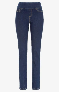 Elastisk jegging med høj elastisk talje Elin