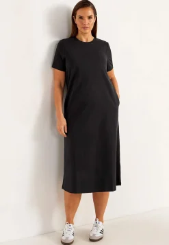 Elastisk Premium jerseykjole | Cellbes