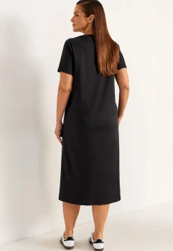 Elastisk Premium jerseykjole | Cellbes