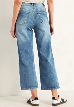 Elastiske ankeljeans