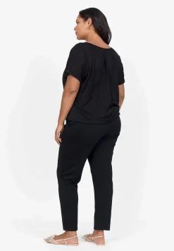 Elastiske jerseybukser