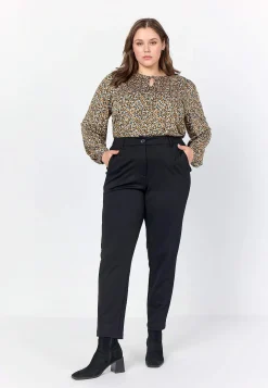 Elastiske jerseybukser