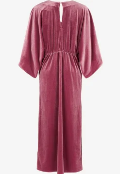 Elegant kaftankjole i velour