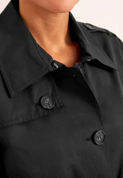 Enkeltradet trenchcoat