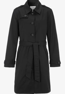 Enkeltradet trenchcoat