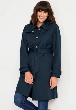 Enkeltradet trenchcoat