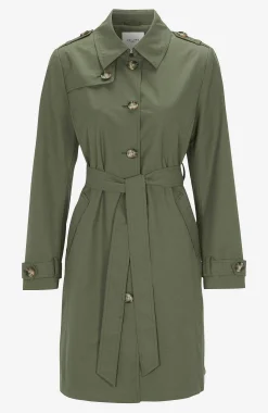 Enkeltradet trenchcoat