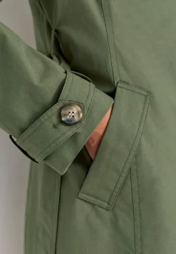 Enkeltradet trenchcoat