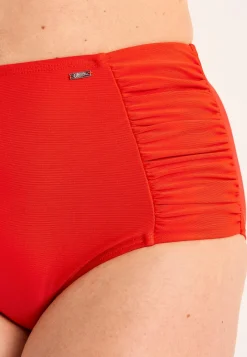 Ensfarvet bikiniunderdel med høj talje | Cellbes