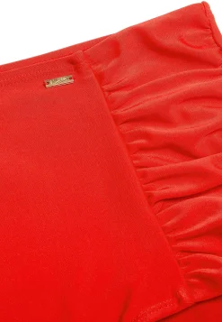 Ensfarvet bikiniunderdel med høj talje | Cellbes