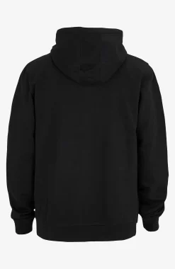 Ensfarvet hættetrøje med lynlås | Cellbes