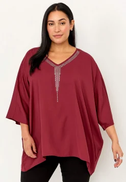 Festbluse med nittedetaljer | Cellbes