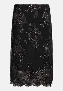 Festkjole med blonde og perlebroderi | Cellbes