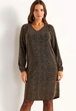 Festkjole med glimmertråde | Cellbes